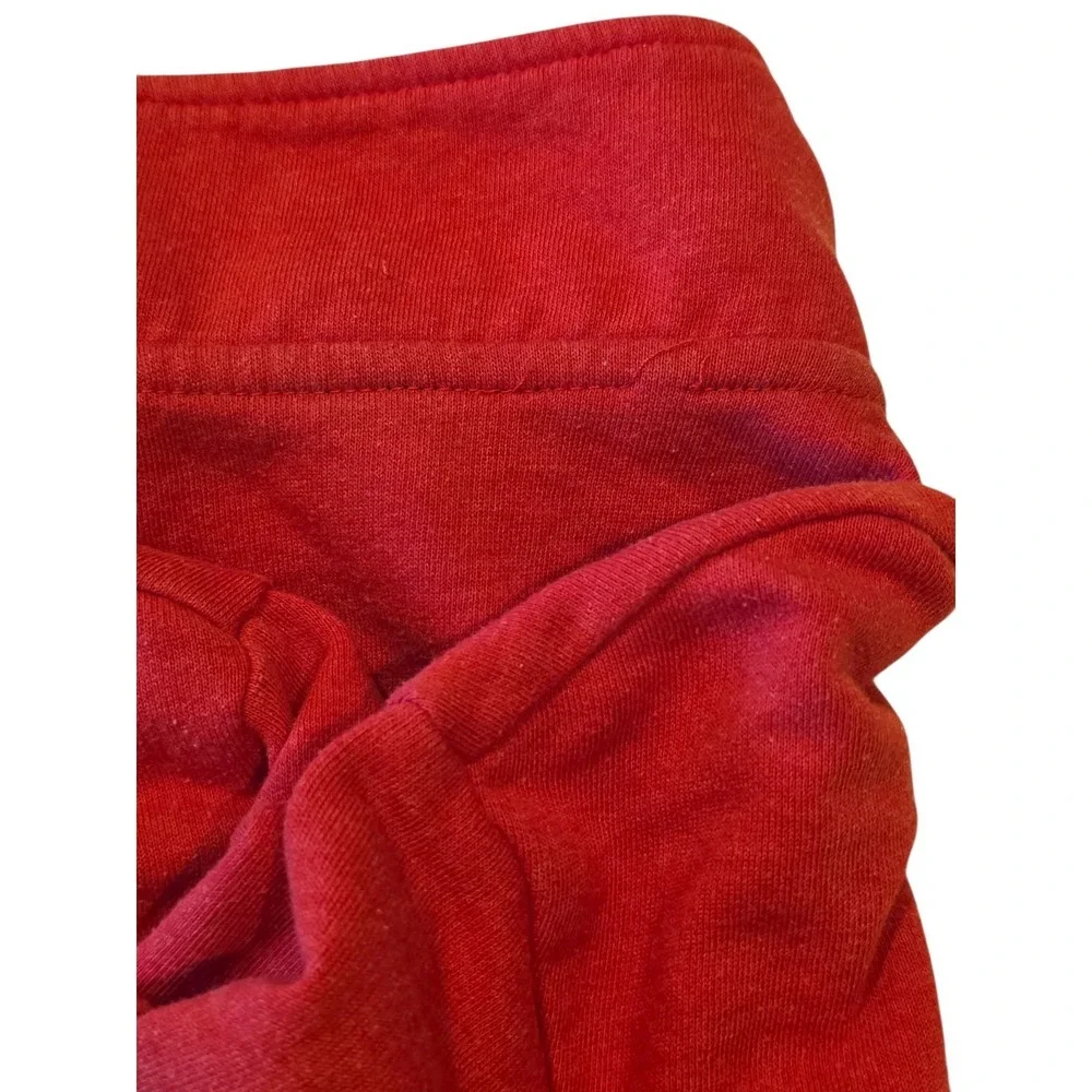 Chaps Ralph Lauren 1/4 Zip Pullover Heathered Red Sweater Mens XL Cotton Blend